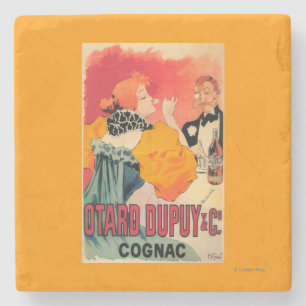 Otard-Dupuy & CO. Cognac Promotion Poster Stenen Onderzetter