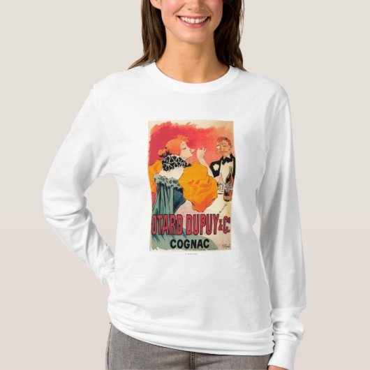 Otard-Dupuy & CO. Cognac Promotion Poster T-shirt (Voorkant)