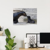 Otaria flavescens poster (Thuiskantoor)