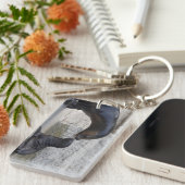 Otaria flavescens sleutelhanger (Voorkant Rechts)