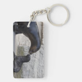 Otaria flavescens sleutelhanger (achterkant)