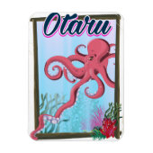 Otaru Japan Pijlinkt reisposter Magneet (Verticaal)