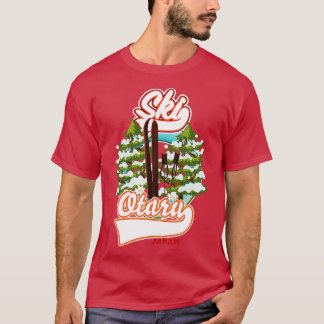 Otaru Japan  ski T-shirt