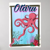 Otaru Japan Squid reisposter Poster (Voorkant)