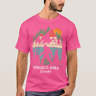 Otavalo Area wandelpad Retro 80's T-shirt