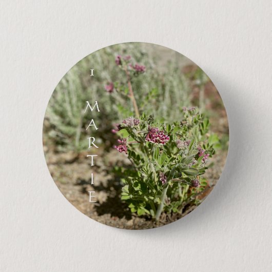 Otay Mountain Lotus Ronde Button 5,7 Cm (Voorkant)
