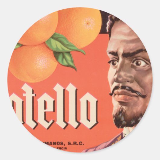 Otello Oranje Label (Voorkant)