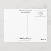 Otello Oranje Label Briefkaart (Achterkant)