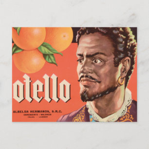 Otello Oranje Label Briefkaart