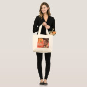 Otello Oranje Label Grote Tote Bag (Voorkant (model))