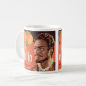 Otello Oranje Label Koffiemok (Voorkant links)