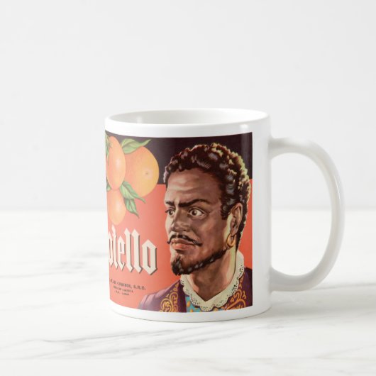 Otello Oranje Label Koffiemok (Rechts)