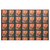Otello Oranje Label Stof (Fat Quarter)