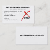 OTGC-VISITEKAARTJE VISITEKAARTJE (Voorkant / Achterkant)