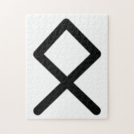 OTHALA Noordse Rune (Erfenis, Afkomst) | Elder Fut Legpuzzel
