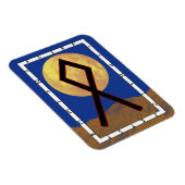 Othala Viking Rune Magnet - Home! Magneet (Rechterzijde)
