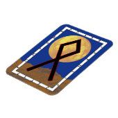 Othala Viking Rune Magnet - Home! Magneet (Linkerzijde)