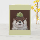 Othello de otter-kaart kaart (Gele Bloem)