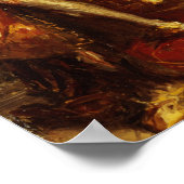 Othello en Desdemona in Venetië, 1850 Poster (Hoek)