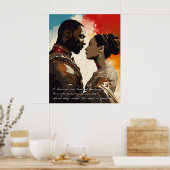 Othello poster. Afdrukken, waardevol Poster (mat) (Keuken)