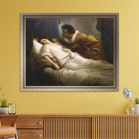 Othello van Christelijk Köhler Canvas Afdruk (Insitu (Woonkamer))