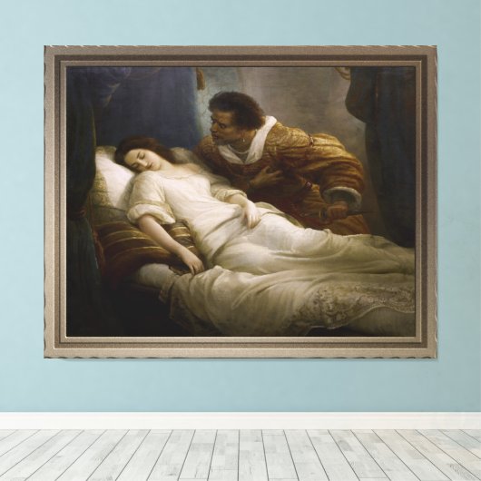 Othello van Christelijk Köhler Canvas Afdruk (Insitu (Houten vloer))