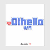 Othello Washington Sticker (Vel)