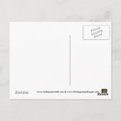 Othello Word Mosaic Briefkaart (Achterkant)