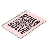 Other People's Problems Notitieboek (Linkerzijde)