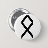 OTHILA RUNE RONDE BUTTON 5,7 CM (Voorkant /achterkant)