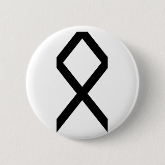 OTHILA RUNE RONDE BUTTON 5,7 CM
