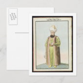 Othman (Osman) I (1259-1326), oprichter van de Ott Briefkaart (Voorkant / Achterkant)
