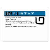 Otiot Flash Kaarten: 2 van 22 Kaart (Achterkant)