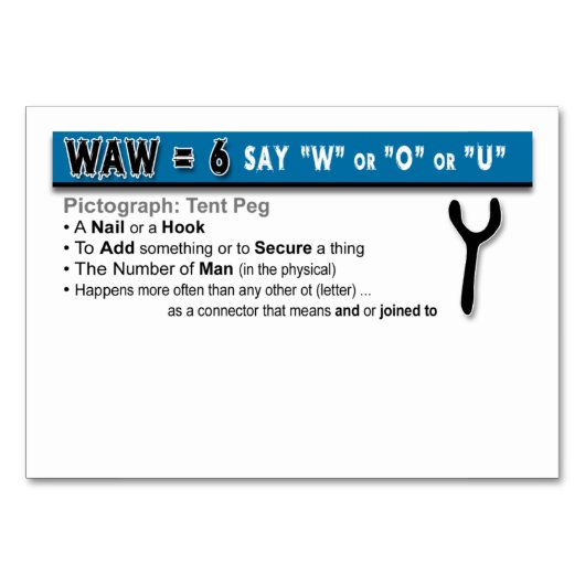 Otiot Flash Kaarten: 6 van 22 Kaart (Achterkant)