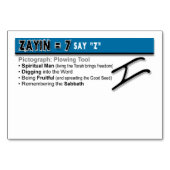 Otiot Flash Kaarten: 7 van 22 Kaart (Achterkant)