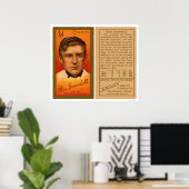 Otis Crandall Giants Baseball 1911 Poster (Thuiskantoor)