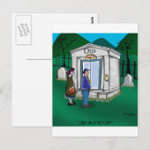 Otis Elevator Mausoleum heeft alleen een Up Button Briefkaart (Voorkant / Achterkant)