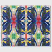 Otis- en dameskrapppapier cadeaupapier (Vlak)