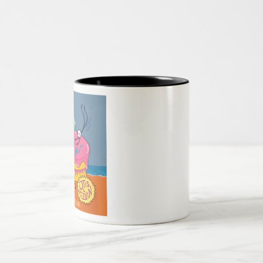 Otis en Melvin High op Cake Coffee Mok (Center)