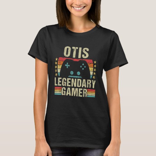 Otis Gamer Retro Gaming  Game - Aangepast T-shirt (Voorkant)