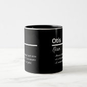 Otis Jongensnaam Definitie Gepersonaliseerde Mok (Center)