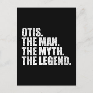 Otis naam, Otis De Man De Mythe De Legende Briefkaart