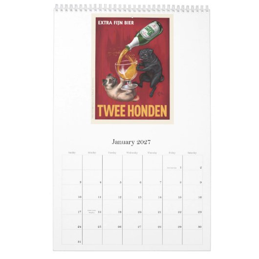 Otis New  2012 Agenda Kalender (Jan 2027)