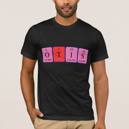 Otis Periodieke Naam shirt (Voorkant)