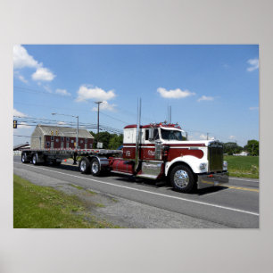 Otis' Red & White W900A-Poster Poster