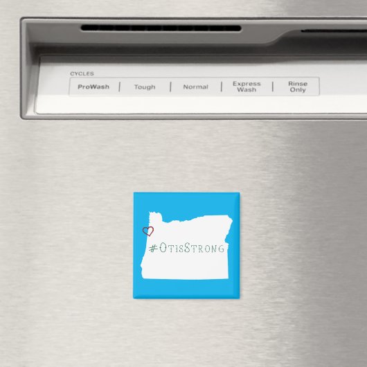 Otis Sterk Touw Hart Wit Magneet (Insitu (Vaatwasser))