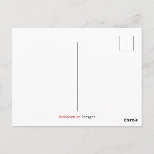 Otis Strong Heart Green Briefkaart (Achterkant)