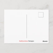 Otis Strong Rope Heart White Briefkaart (Achterkant)