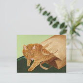 Otis the Cat Briefkaart (Staand voorkant)