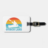 Otisco Lake New York Kajak Bagagelabel (Voorkant horizontaal)